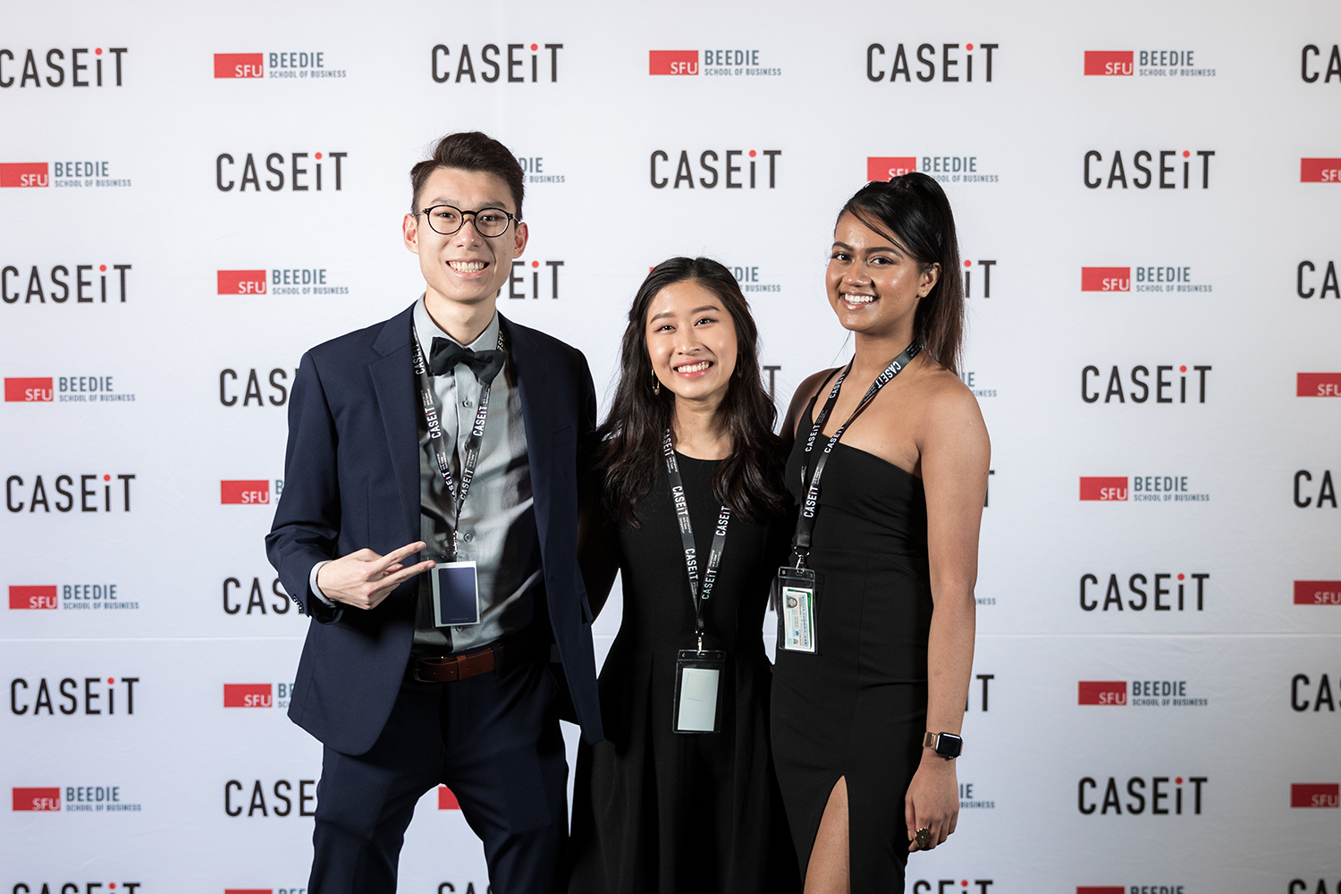 CaseIT 2019 marketing team co-leads and PIVOT 2019 graphic designer