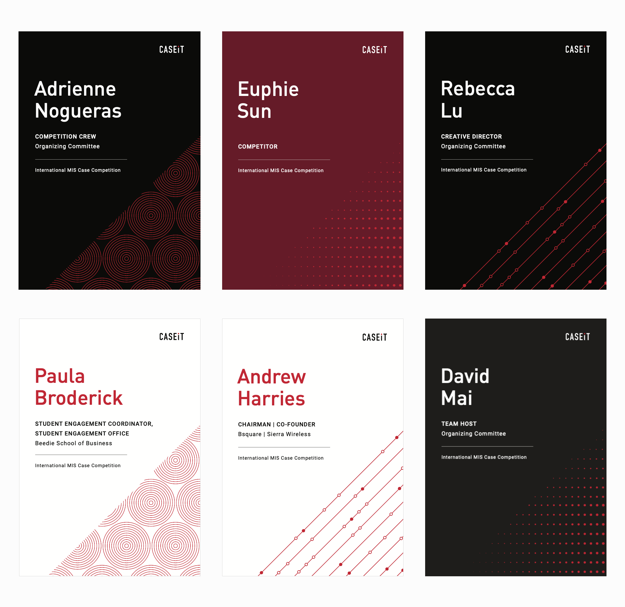 competition nametags